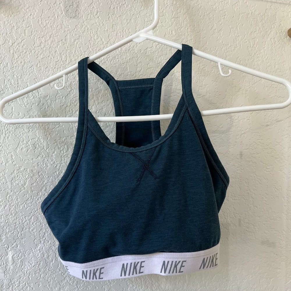 Nike Sports Bra: Blue, Halter